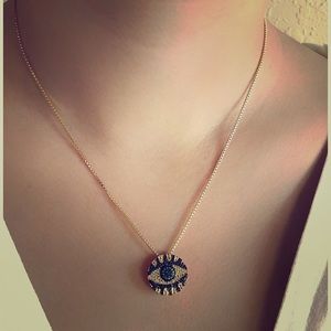 Eye 👁 Pendant Necklace NWOT